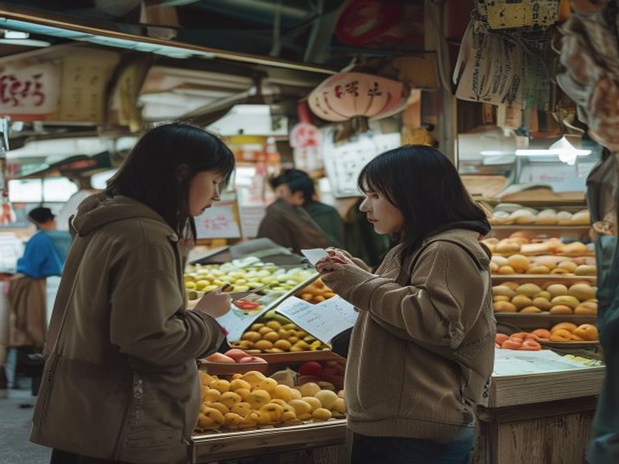 凌晨的市場走讀
